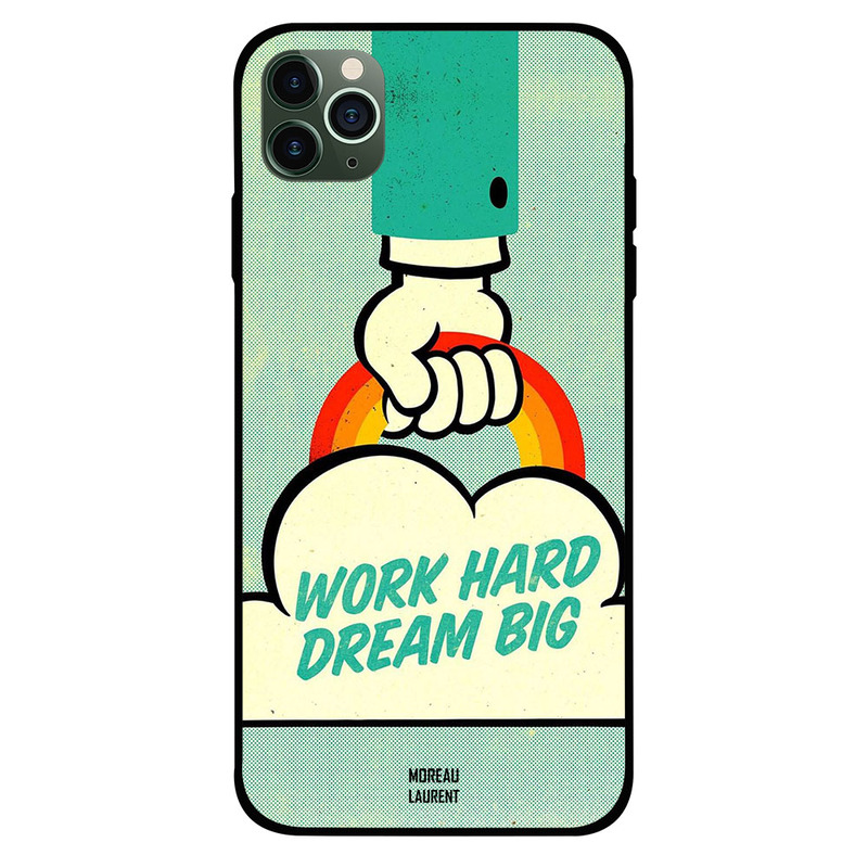 Moreau Laurent Apple iPhone 11 Pro Max Mobile Phone Back Cover, Work Hard Dream Big
Moreau Laurent Apple iPhone 11 Pro Max Mobile Phone Back Cover, Work Hard Dream Big