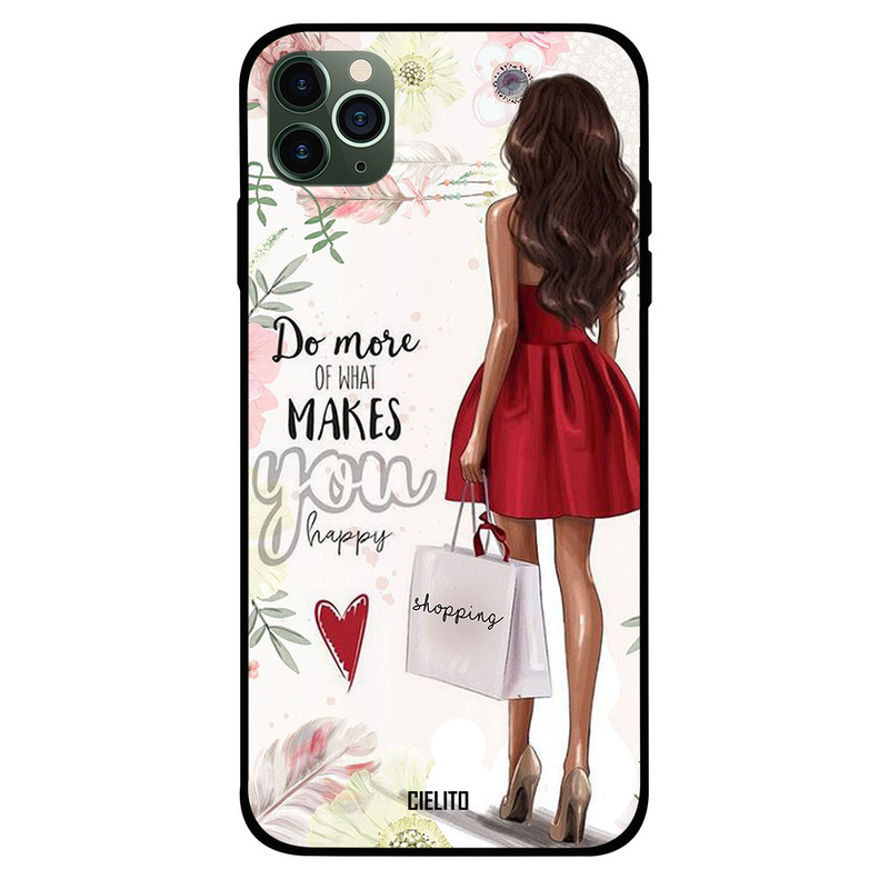 Cielito Apple iPhone 11 Pro Max Mobile Phone Back Cover, Shopping Makes Me Happy
Cielito Apple iPhone 11 Pro Max Mobile Phone Back Cover, Shopping Makes Me Happy