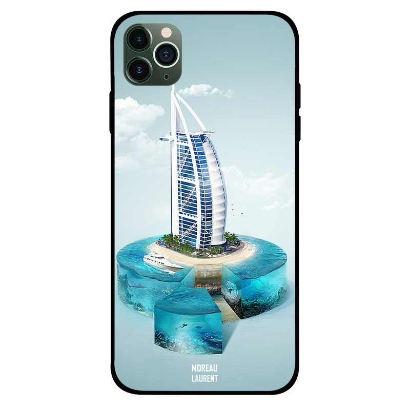 Moreau Laurent Apple iPhone 11 Pro Max Mobile Phone Back Cover, Burj Al Arab View from Sky
Moreau Laurent Apple iPhone 11 Pro Max Mobile Phone Back Cover, Burj Al Arab View from Sky
