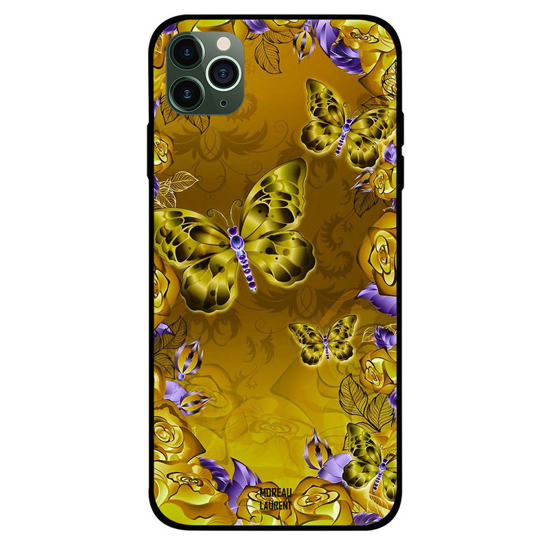 Moreau Laurent Apple iPhone 11 Pro Mobile Phone Back Cover, Dark Yellow Floral & Butterflies
Moreau Laurent Apple iPhone 11 Pro Mobile Phone Back Cover, Dark Yellow Floral & Butterflies