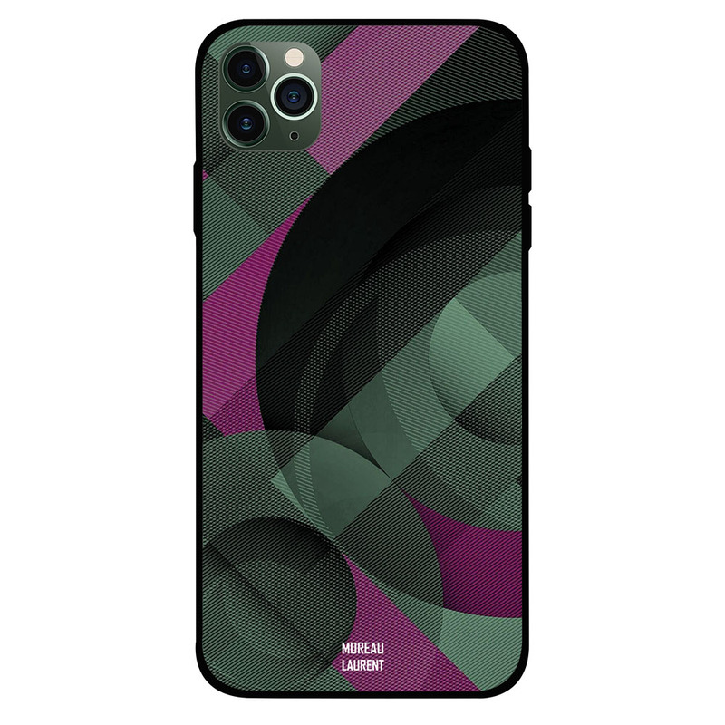 Moreau Laurent Apple iPhone 11 Pro Mobile Phone Back Cover, Circles & Strips Overly Grey Greenish Pattern
Moreau Laurent Apple iPhone 11 Pro Mobile Phone Back Cover, Circles & Strips Overly Grey Greenish Pattern