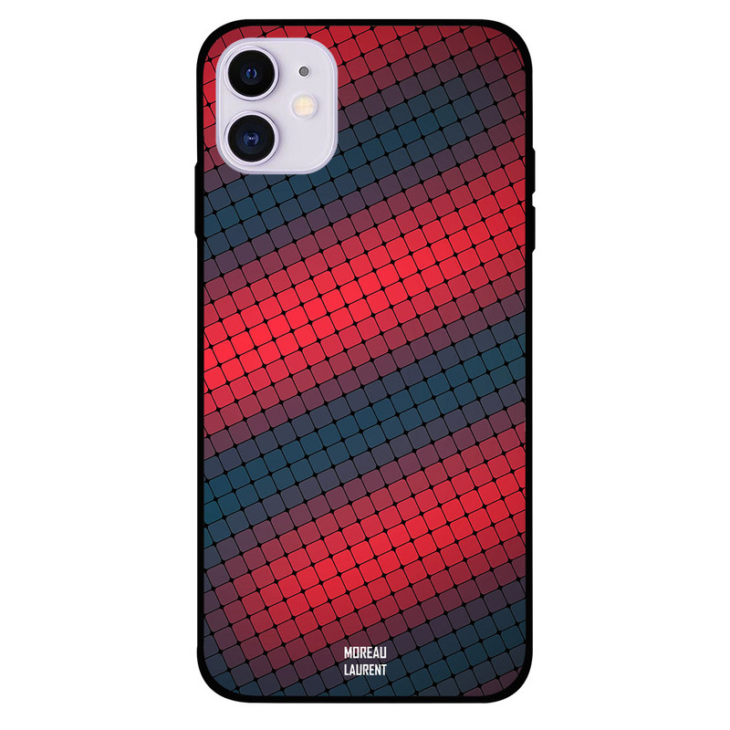Moreau Laurent Apple iPhone 11 Mobile Phone Back Cover, Red & Black Square Shapes Pattern
Moreau Laurent Apple iPhone 11 Mobile Phone Back Cover, Red & Black Square Shapes Pattern