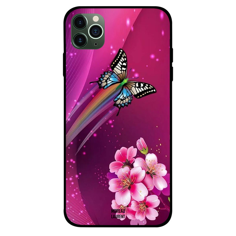 Moreau Laurent Apple iPhone 11 Pro Mobile Phone Back Cover, Pink Floral Multicolor Butterfly
Moreau Laurent Apple iPhone 11 Pro Mobile Phone Back Cover, Pink Floral Multicolor Butterfly