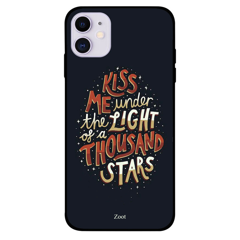Zoot Apple iPhone 11 Mobile Phone Back Cover, Kiss Me Under The Light Of A Thousand Stars
Zoot Apple iPhone 11 Mobile Phone Back Cover, Kiss Me Under The Light Of A Thousand Stars