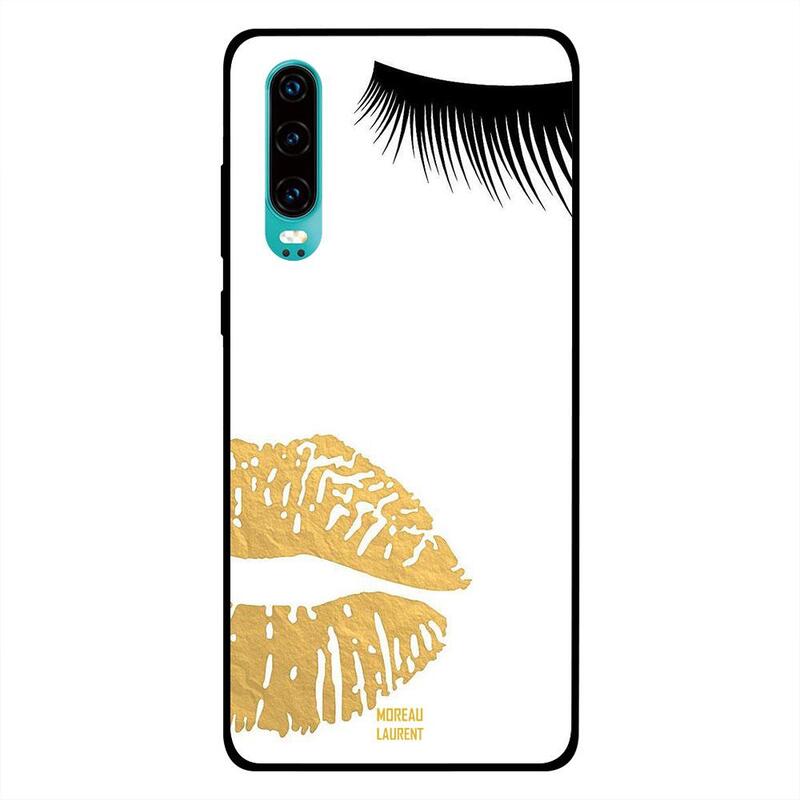 Moreau Laurent Huawei P30 Mobile Phone Back Cover, Black Eyelash and Golden Lips
Moreau Laurent Huawei P30 Mobile Phone Back Cover, Black Eyelash and Golden Lips