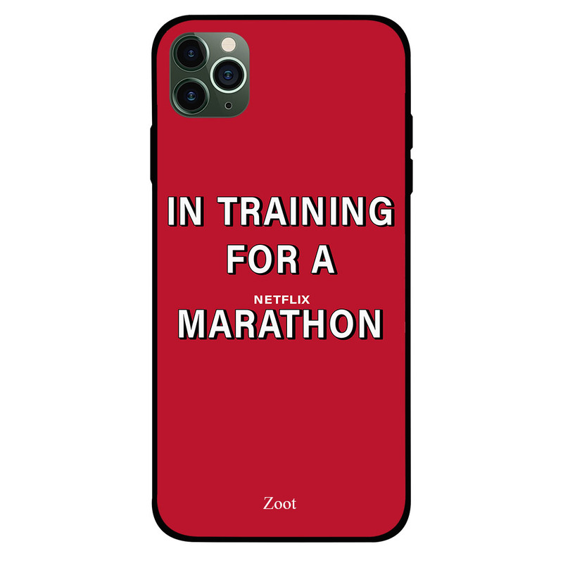 Zoot Apple iPhone 11 Pro Mobile Phone Back Cover, In Training For A Netflix Marathon
Zoot Apple iPhone 11 Pro Mobile Phone Back Cover, In Training For A Netflix Marathon
