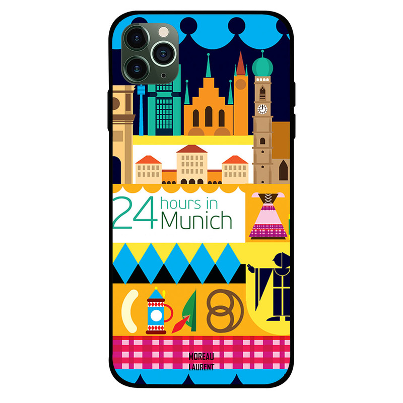 Moreau Laurent Apple iPhone 11 Pro Max Mobile Phone Back Cover, 24 Hours in Munich
Moreau Laurent Apple iPhone 11 Pro Max Mobile Phone Back Cover, 24 Hours in Munich