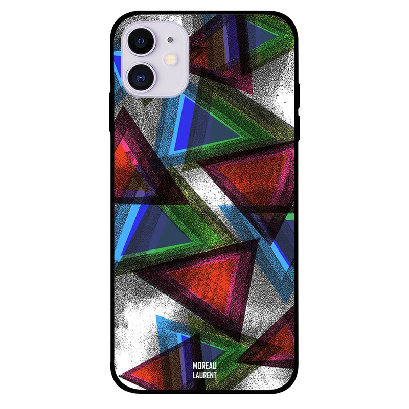 Moreau Laurent Apple iPhone 11 Mobile Phone Back Cover, Multi Color Triangles Pattern
Moreau Laurent Apple iPhone 11 Mobile Phone Back Cover, Multi Color Triangles Pattern