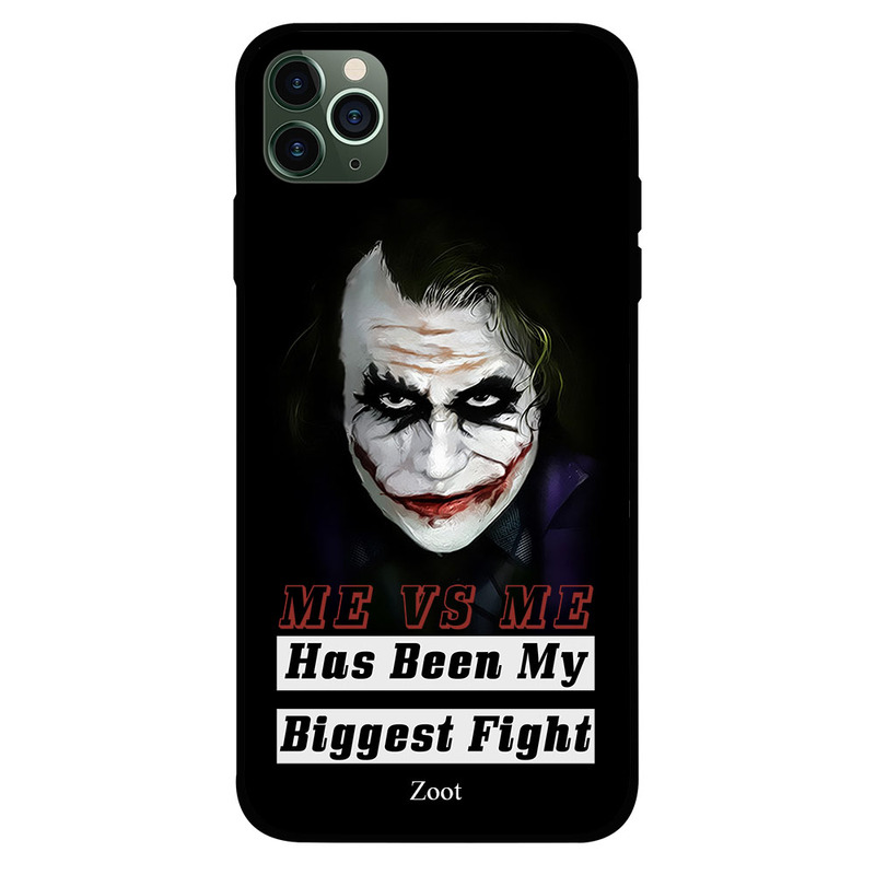 Zoot Apple iPhone 11 Pro Mobile Phone Back Cover, Me Vs Me Has Been My Biggest Fight
Zoot Apple iPhone 11 Pro Mobile Phone Back Cover, Me Vs Me Has Been My Biggest Fight