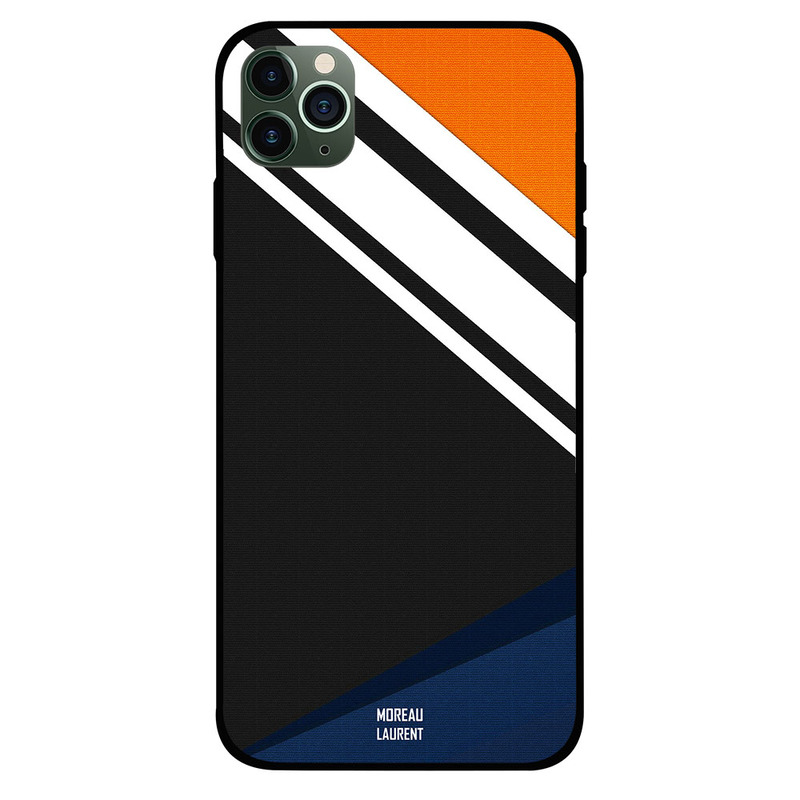 Moreau Laurent Apple iPhone 11 Pro Mobile Phone Back Cover, White Strips Over Black Pattern
Moreau Laurent Apple iPhone 11 Pro Mobile Phone Back Cover, White Strips Over Black Pattern
