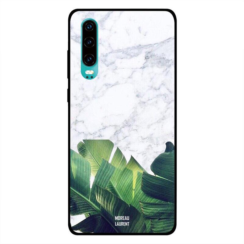 Moreau Laurent Huawei P30 Mobile Phone Back Cover, Big Leaf & White Marble Pattern
Moreau Laurent Huawei P30 Mobile Phone Back Cover, Big Leaf & White Marble Pattern