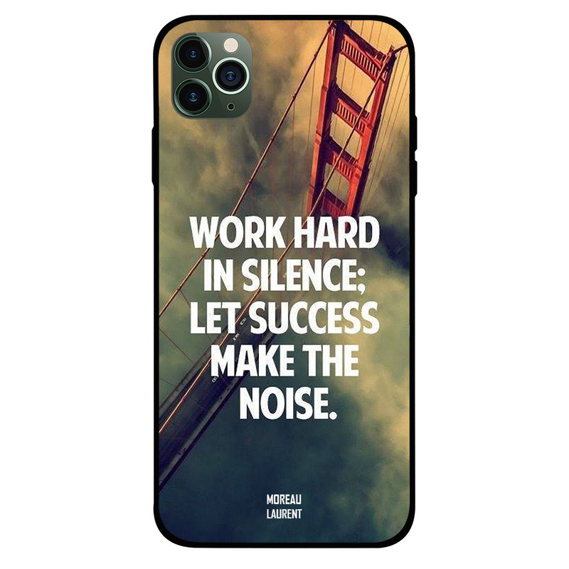 Moreau Laurent Apple iPhone 11 Pro Mobile Phone Back Cover, Work Hard in Silence
Moreau Laurent Apple iPhone 11 Pro Mobile Phone Back Cover, Work Hard in Silence