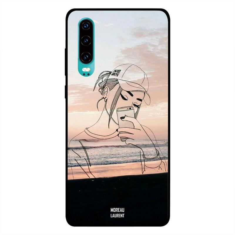 Moreau Laurent Huawei P30 Mobile Phone Back Cover, Doodle Cap Girl Making Selfie
Moreau Laurent Huawei P30 Mobile Phone Back Cover, Doodle Cap Girl Making Selfie