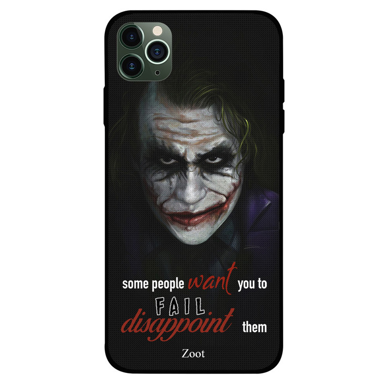 Zoot Apple iPhone 11 Pro Max Mobile Phone Back Cover, Some People Want You To Fail Disappoint Them
Zoot Apple iPhone 11 Pro Max Mobile Phone Back Cover, Some People Want You To Fail Disappoint Them