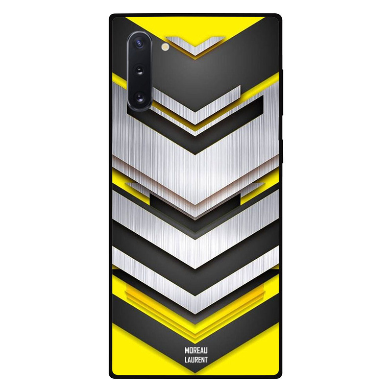 Moreau Laurent Samsung Note 10 Mobile Phone Back Cover, Yellow Background Moving Steel Pattern
Moreau Laurent Samsung Note 10 Mobile Phone Back Cover, Yellow Background Moving Steel Pattern