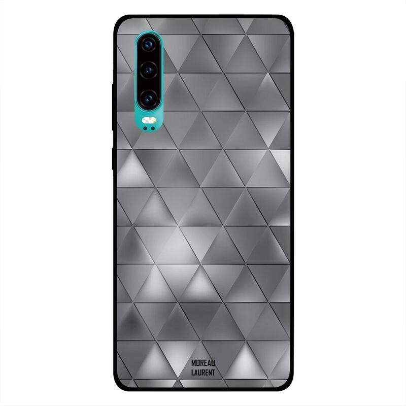 Moreau Laurent Huawei P30 Mobile Phone Back Cover, Tringal Shaps Grey Lighten Pattern
Moreau Laurent Huawei P30 Mobile Phone Back Cover, Tringal Shaps Grey Lighten Pattern