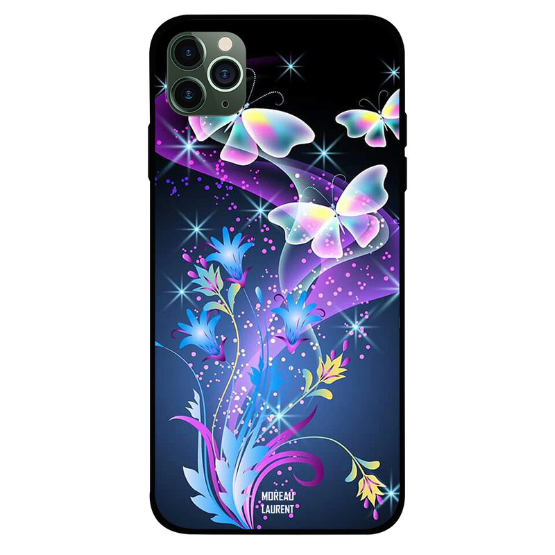 Moreau Laurent Apple iPhone 11 Pro Mobile Phone Back Cover, Mix Colors Lighting Floral and Butterflies
Moreau Laurent Apple iPhone 11 Pro Mobile Phone Back Cover, Mix Colors Lighting Floral and Butterflies