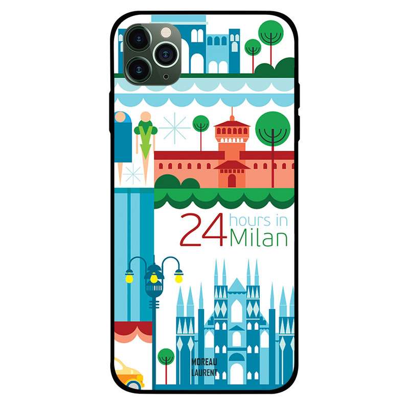 Moreau Laurent Apple iPhone 11 Pro Max Mobile Phone Back Cover, 24 Hours in Milan
Moreau Laurent Apple iPhone 11 Pro Max Mobile Phone Back Cover, 24 Hours in Milan