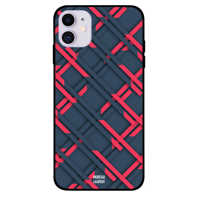 Moreau Laurent Apple iPhone 11 Mobile Phone Back Cover, Light Red & Light Black Stripes Pattern
Moreau Laurent Apple iPhone 11 Mobile Phone Back Cover, Light Red & Light Black Stripes Pattern