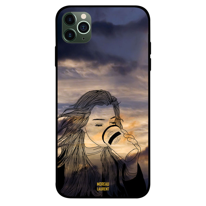 Moreau Laurent Apple iPhone 11 Pro Max Mobile Phone Back Cover, Doodle Girl Drinking Coffee
Moreau Laurent Apple iPhone 11 Pro Max Mobile Phone Back Cover, Doodle Girl Drinking Coffee