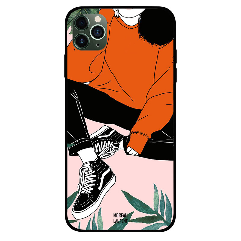 Moreau Laurent Apple iPhone 11 Pro Max Mobile Phone Back Cover, Black Shoes Orange Shirt Girl Ready for Picture
Moreau Laurent Apple iPhone 11 Pro Max Mobile Phone Back Cover, Black Shoes Orange Shirt Girl Ready for Picture