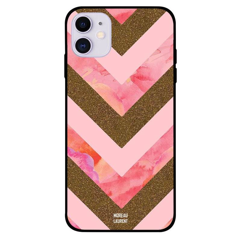 Moreau Laurent Apple iPhone 11 Mobile Phone Back Cover, Golden Glitter Pink Marble & Plain Pattern
Moreau Laurent Apple iPhone 11 Mobile Phone Back Cover, Golden Glitter Pink Marble & Plain Pattern