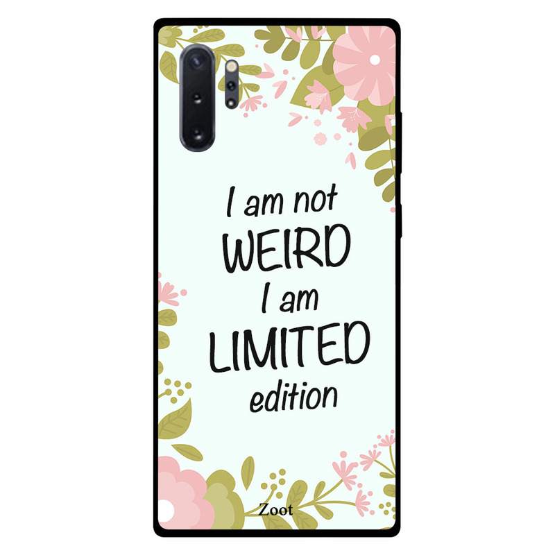 Zoot Samsung Note Plus Mobile Phone Back Cover, I Am Not Weird But A Limited Edition
Zoot Samsung Note Plus Mobile Phone Back Cover, I Am Not Weird But A Limited Edition