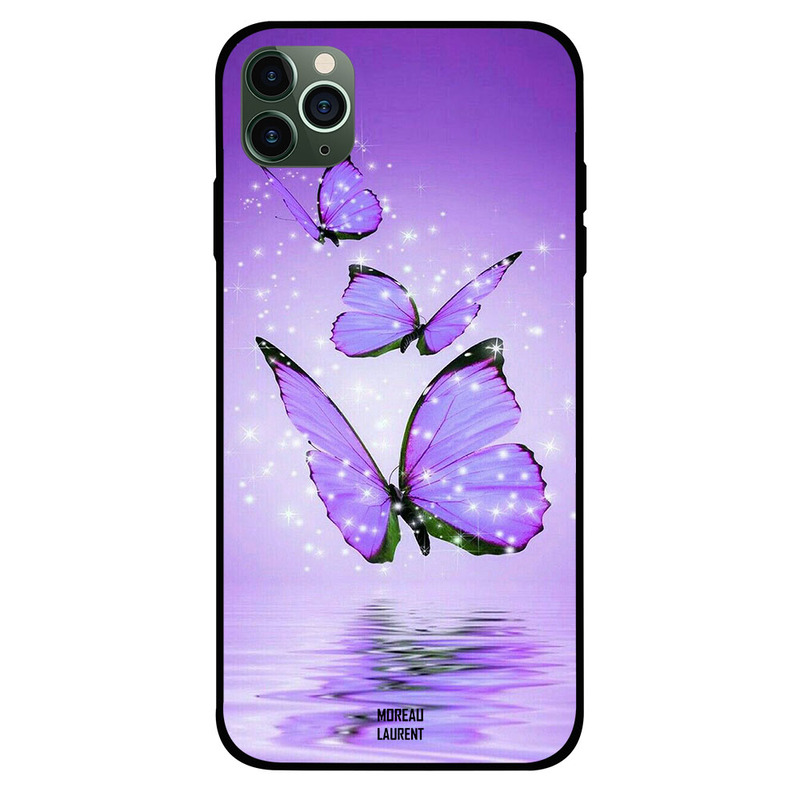 Moreau Laurent Apple iPhone 11 Pro Mobile Phone Back Cover, Purple Butterflies on Water
Moreau Laurent Apple iPhone 11 Pro Mobile Phone Back Cover, Purple Butterflies on Water