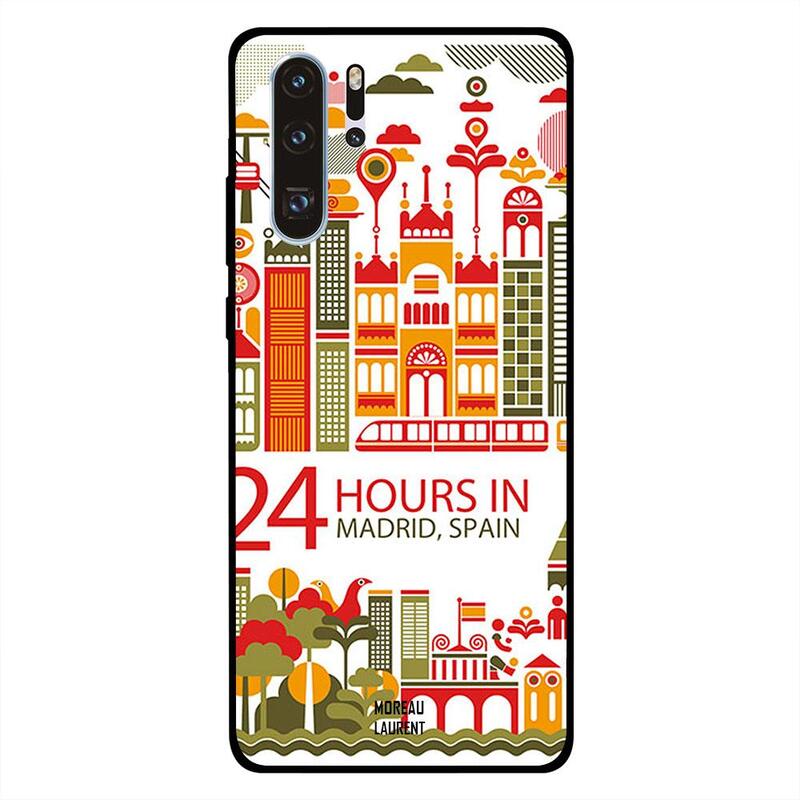 Moreau Laurent Huawei P30 Pro Mobile Phone Back Cover, 24 Hours in Madrid
Moreau Laurent Huawei P30 Pro Mobile Phone Back Cover, 24 Hours in Madrid