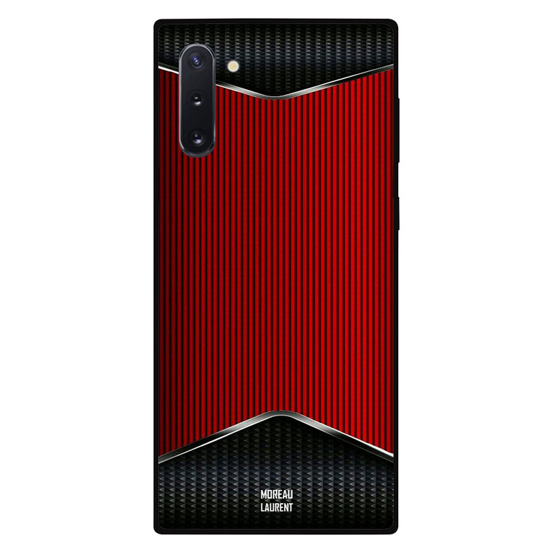 Moreau Laurent Samsung Note 10 Mobile Phone Back Cover, Black & Red Steel Pattern
Moreau Laurent Samsung Note 10 Mobile Phone Back Cover, Black & Red Steel Pattern