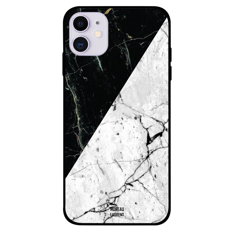 Moreau Laurent Apple iPhone 11 Mobile Phone Back Cover, White And Black Triangal Marble Pattern
Moreau Laurent Apple iPhone 11 Mobile Phone Back Cover, White And Black Triangal Marble Pattern