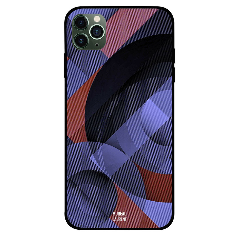 Moreau Laurent Apple iPhone 11 Pro Max Mobile Phone Back Cover, Circles & Strips Overly Blue Pattern
Moreau Laurent Apple iPhone 11 Pro Max Mobile Phone Back Cover, Circles & Strips Overly Blue Pattern