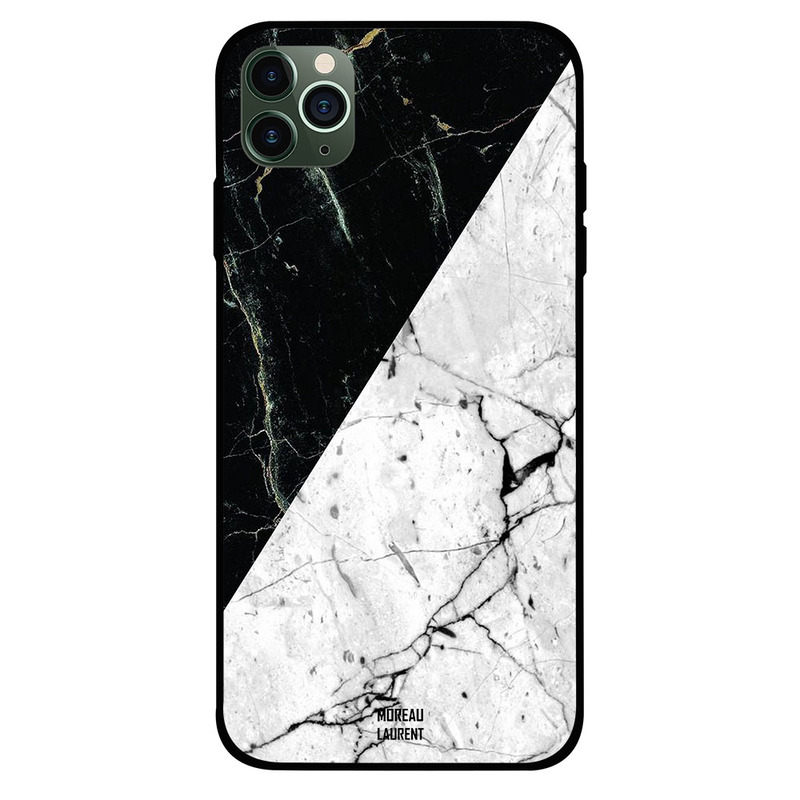 Moreau Laurent Apple iPhone 11 Pro Max Mobile Phone Back Cover, White And Black Triangal Marble Pattern
Moreau Laurent Apple iPhone 11 Pro Max Mobile Phone Back Cover, White And Black Triangal Marble Pattern