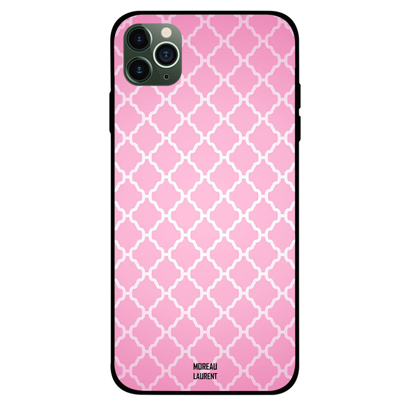 Moreau Laurent Apple iPhone 11 Pro Mobile Phone Back Cover, White Design on Pink Pattern
Moreau Laurent Apple iPhone 11 Pro Mobile Phone Back Cover, White Design on Pink Pattern