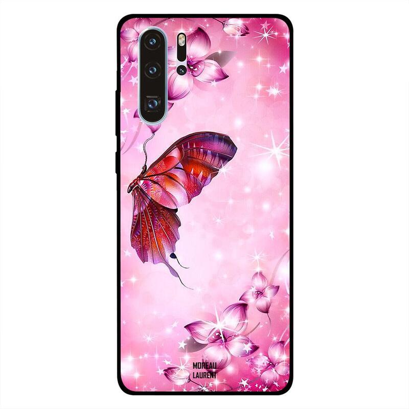 Moreau Laurent Huawei P30 Pro Mobile Phone Back Cover, Pink Floral And Butterfly
Moreau Laurent Huawei P30 Pro Mobile Phone Back Cover, Pink Floral And Butterfly