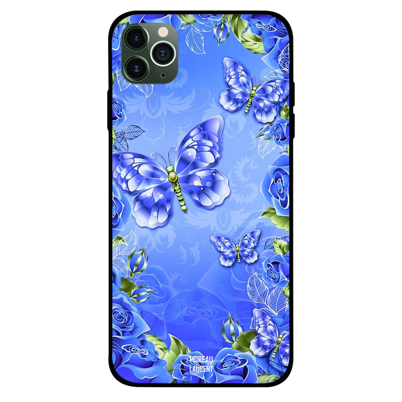 Moreau Laurent Apple iPhone 11 Pro Max Mobile Phone Back Cover, Full Blue Floral and Butterflies
Moreau Laurent Apple iPhone 11 Pro Max Mobile Phone Back Cover, Full Blue Floral and Butterflies