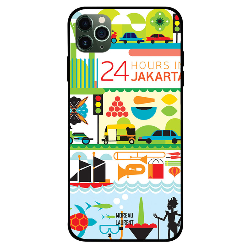 Moreau Laurent Apple iPhone 11 Pro Mobile Phone Back Cover, 24 Hours in Jakarta
Moreau Laurent Apple iPhone 11 Pro Mobile Phone Back Cover, 24 Hours in Jakarta