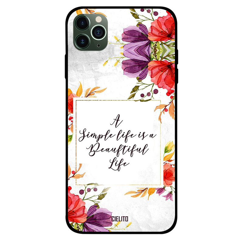 Cielito Apple iPhone 11 Pro Max Mobile Phone Back Cover, Simple And Beautiful Life
Cielito Apple iPhone 11 Pro Max Mobile Phone Back Cover, Simple And Beautiful Life