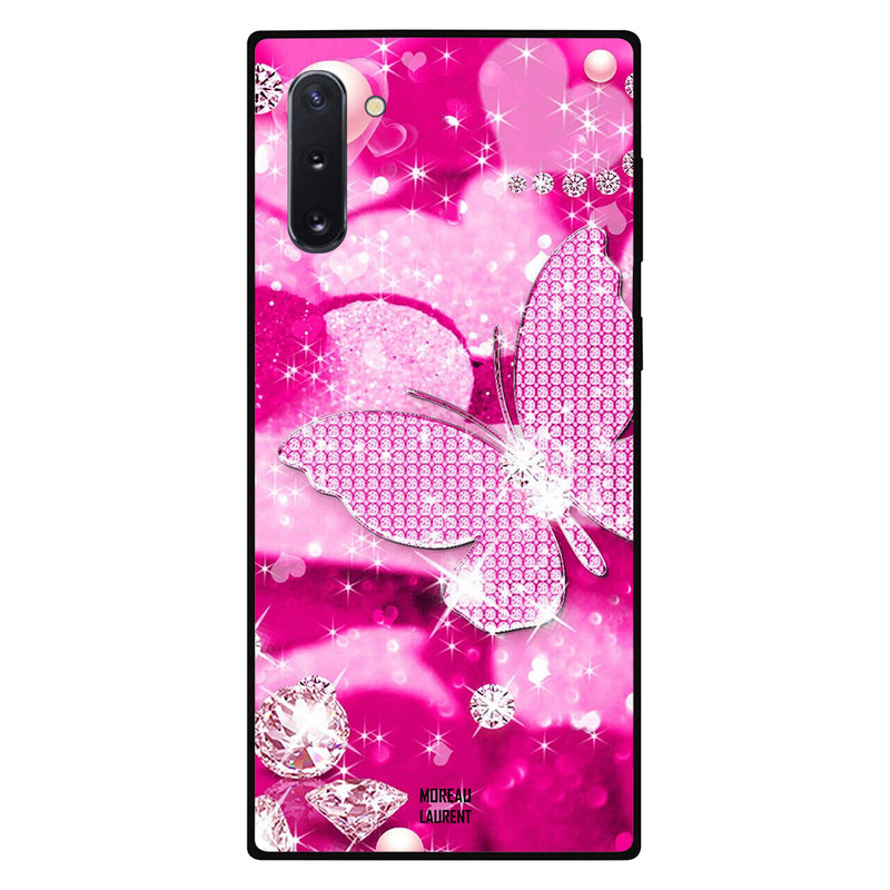 Moreau Laurent Samsung Note 10 Mobile Phone Back Cover, Diamonds & Pink Butterfly
Moreau Laurent Samsung Note 10 Mobile Phone Back Cover, Diamonds & Pink Butterfly