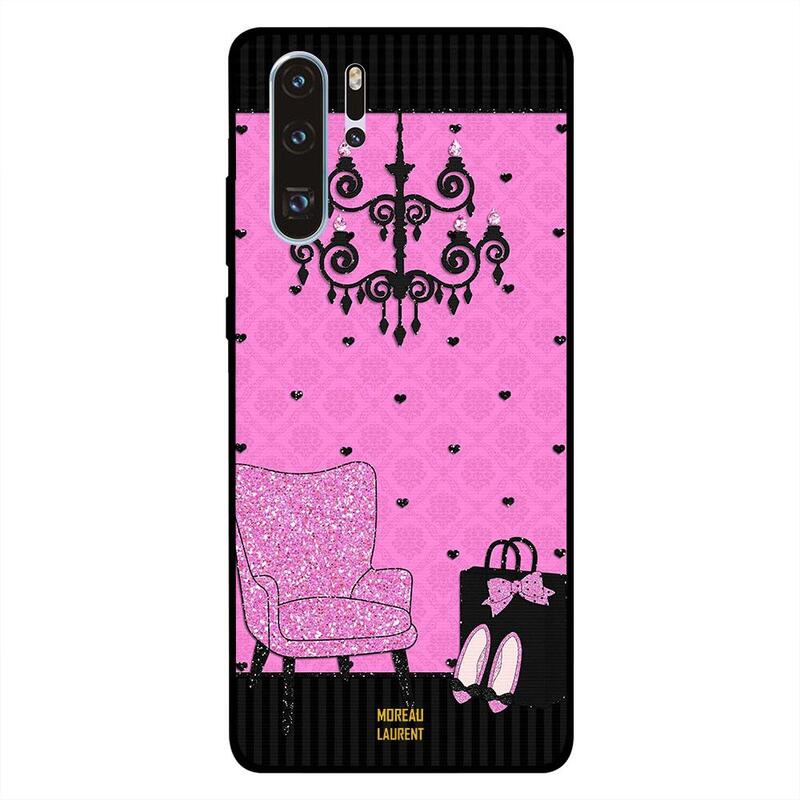 Moreau Laurent Huawei P30 Pro Mobile Phone Back Cover, Black and Pink Combination
Moreau Laurent Huawei P30 Pro Mobile Phone Back Cover, Black and Pink Combination