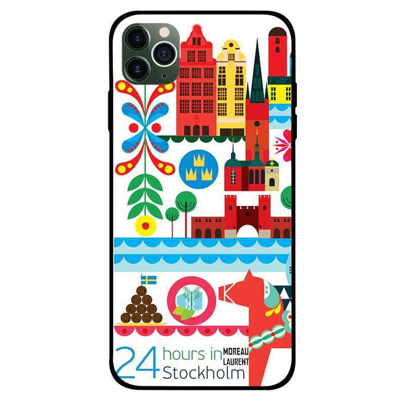 Moreau Laurent Apple iPhone 11 Pro Mobile Phone Back Cover, 24 Hours in Stockholm
Moreau Laurent Apple iPhone 11 Pro Mobile Phone Back Cover, 24 Hours in Stockholm