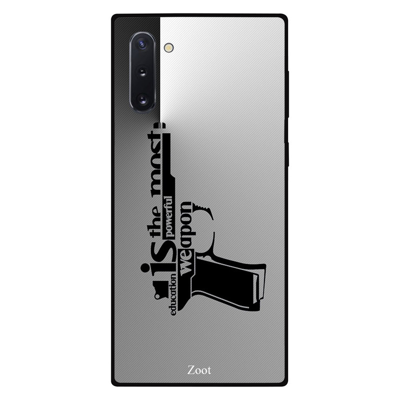 Zoot Samsung Note 10 Mobile Phone Back Cover, Education Is The Most Powerful Weapon
Zoot Samsung Note 10 Mobile Phone Back Cover, Education Is The Most Powerful Weapon
