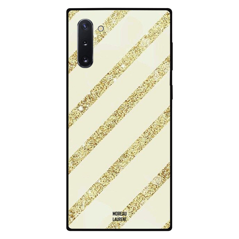 Moreau Laurent Samsung Note 10 Mobile Phone Back Cover, Golden Glitters Cross Stripes Pattern
Moreau Laurent Samsung Note 10 Mobile Phone Back Cover, Golden Glitters Cross Stripes Pattern