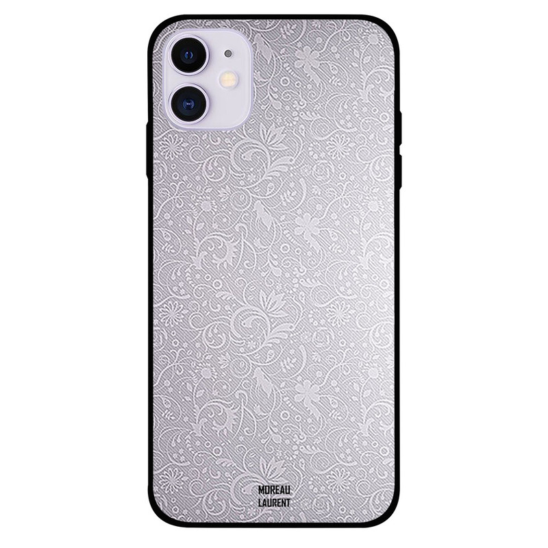 Moreau Laurent Apple iPhone 11 Mobile Phone Back Cover, Grey White Floral Pattern
Moreau Laurent Apple iPhone 11 Mobile Phone Back Cover, Grey White Floral Pattern