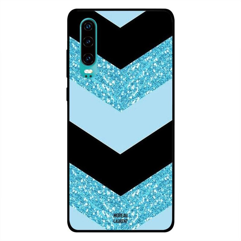 Moreau Laurent Huawei P30 Mobile Phone Back Cover, Blue Gliter & Black Plain Pattern
Moreau Laurent Huawei P30 Mobile Phone Back Cover, Blue Gliter & Black Plain Pattern