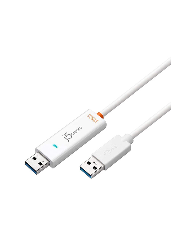 J5create USB 3.0 Wormhole Switch, USB Type A Male to USB Type A for Laptop/PC/Tablet, White
J5create USB 3.0 Wormhole Switch, USB Type A Male to USB Type A for Laptop/PC/Tablet, White