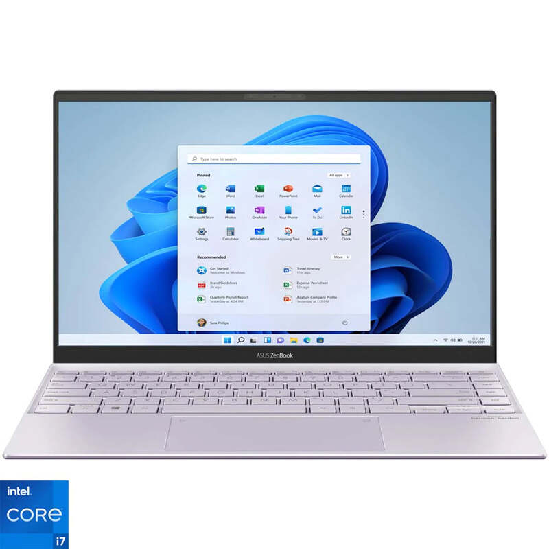 ASUS Zenbook 14 UX425EA Laptop, 14Inches Full HD, Intel Core i7-1165G7, 16GB RAM, 512GB SSD, Intel Iris Xe Graphics, Windows 11 Home. Lilac Mist
ASUS Zenbook 14 UX425EA Laptop, 14Inches Full HD, Intel Core i7-1165G7, 16GB RAM, 512GB SSD, Intel Iris Xe Graphics, Windows 11 Home. Lilac Mist