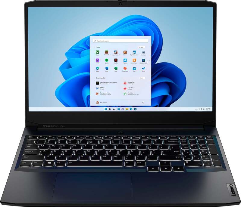 Lenovo Ideapad Gaming 3 Laptop, 15.6" Full HD, AMD Ryzen 5-5600H, 8GB RAM, 256GB SSD, NVIDIA GeForce RTX 3050Ti, Windows 11 Home. Shadow Black ENG KB
Lenovo Ideapad Gaming 3 Laptop, 15.6" Full HD, AMD Ryzen 5-5600H, 8GB RAM, 256GB SSD, NVIDIA GeForce RTX 3050Ti, Windows 11 Home. Shadow Black ENG KB