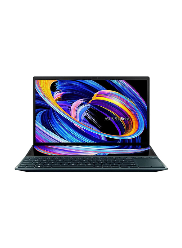 Asus Zenbook Duo 14 UX482 Laptop, 14" Full HD Touch Display, Intel Core i7-1195G7 11th Gen, 1TB SSD, 16GB RAM, Intel Iris Xe Graphics, EN KB, Windows
Asus Zenbook Duo 14 UX482 Laptop, 14" Full HD Touch Display, Intel Core i7-1195G7 11th Gen, 1TB SSD, 16GB RAM, Intel Iris Xe Graphics, EN KB, Windows