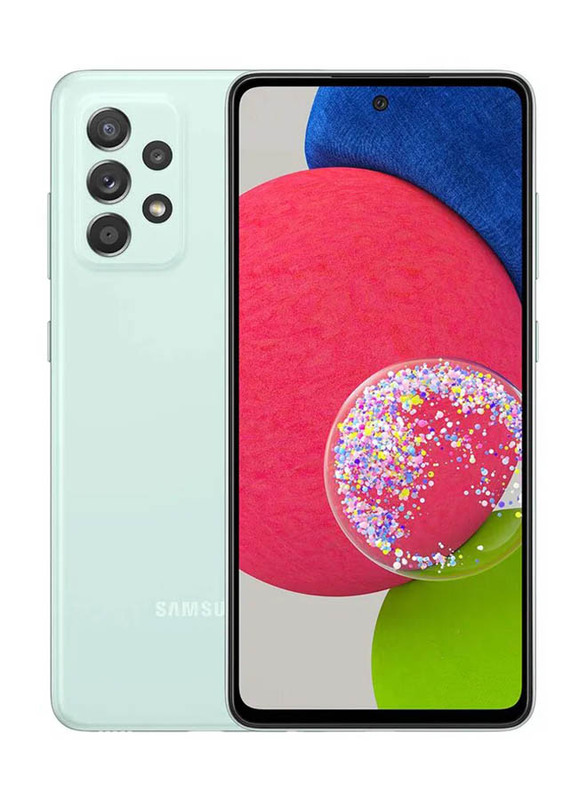 Samsung Galaxy A52s 256GB Awesome Mint, 8GB RAM, 5G, Dual Sim Smartphone, UAE Version
Samsung Galaxy A52s 256GB Awesome Mint, 8GB RAM, 5G, Dual Sim Smartphone, UAE Version